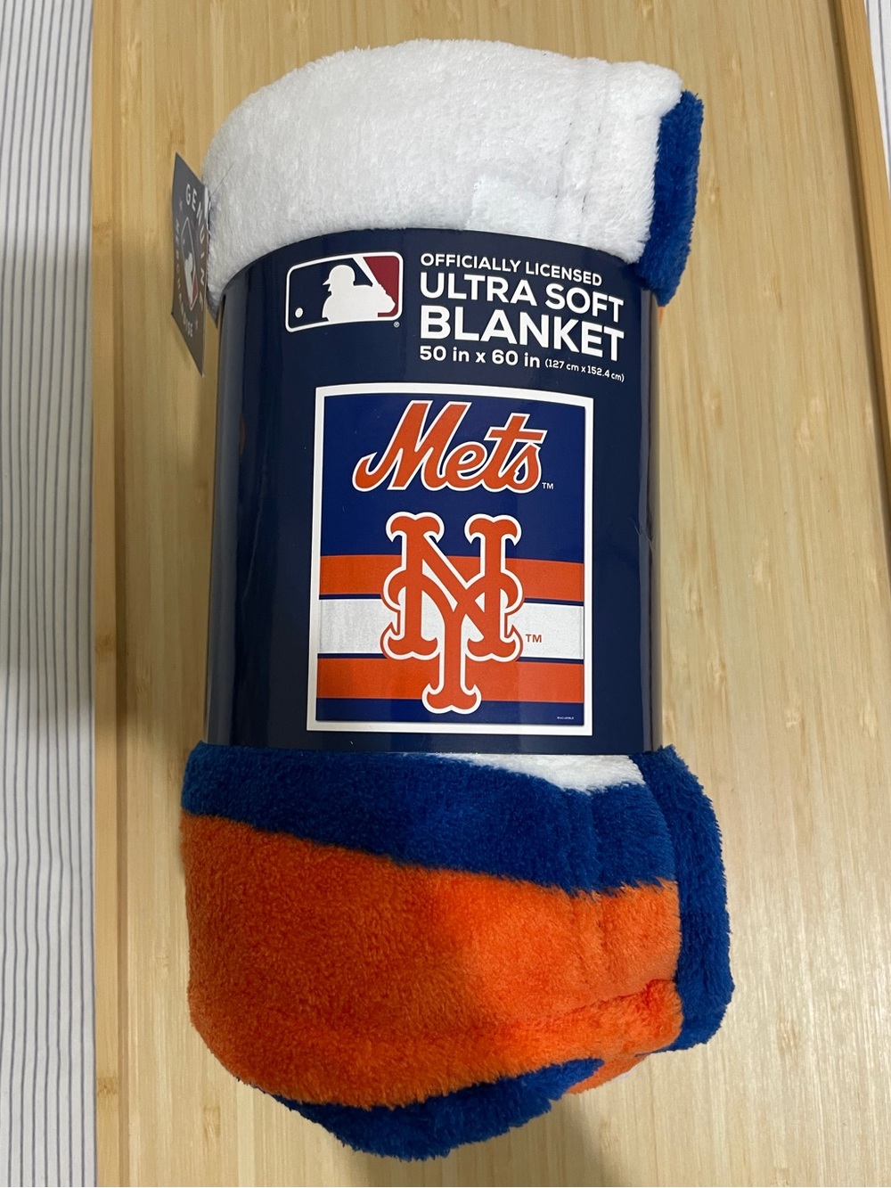 New York Mets Fleece Blanket ~ New